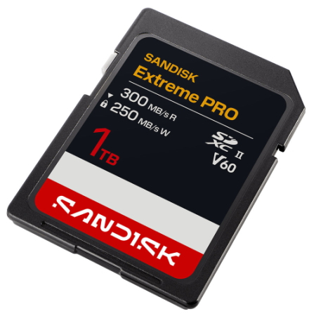 SanDisk SDSDXEM-1T00-GN4IN - karta pamięci 1TB, Extreme PRO SDXC UHS-II V60